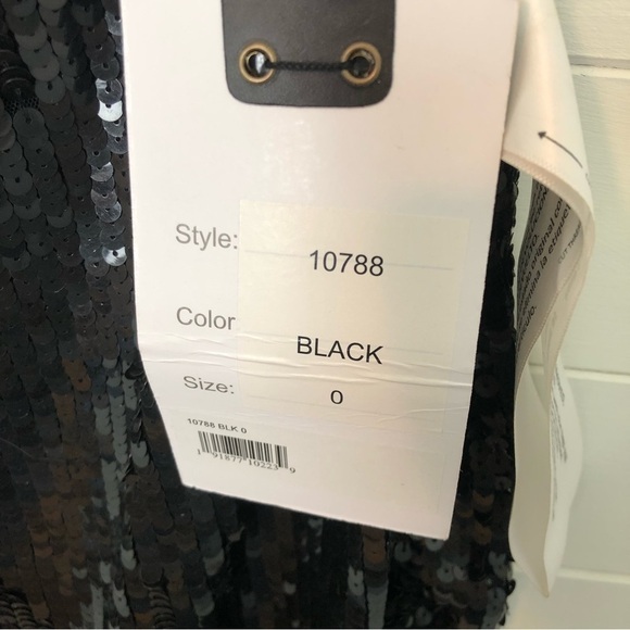 MacDuggal One Shoulder Sequin Gown 10788 - Picture 9 of 9